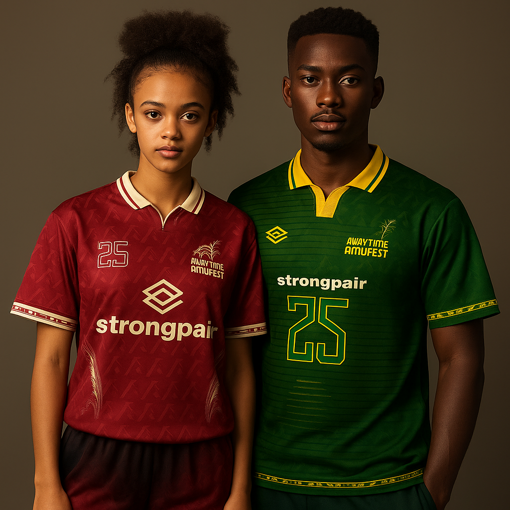 Fashionable young adults walking together in our latest collection of minimalist urban wear with neutral earth tone colors and sustainable fabrics